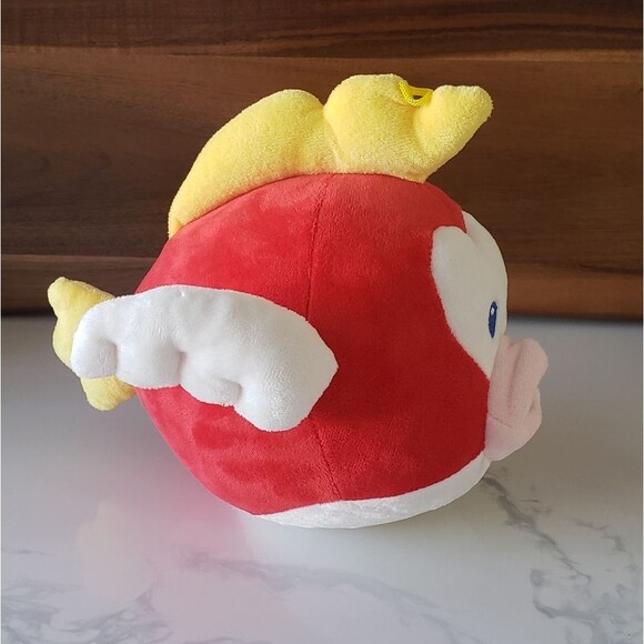 Mario Kart Cheep Cheep Fish 10 inch Plush - Picture 4 of 5